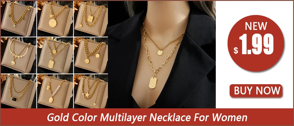 Ensemble Stella – Collier & Bracelet Étoiles en Acier Inoxydable