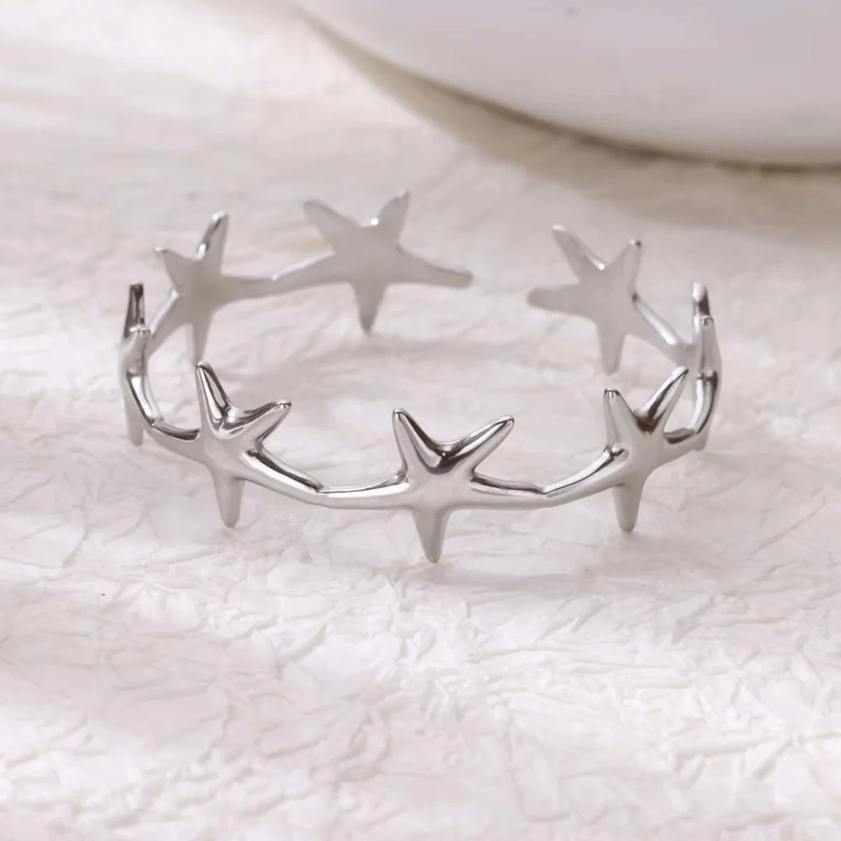 Bracelet Manchette Femme en Acier Inoxydable – Collection Dorée Tendance